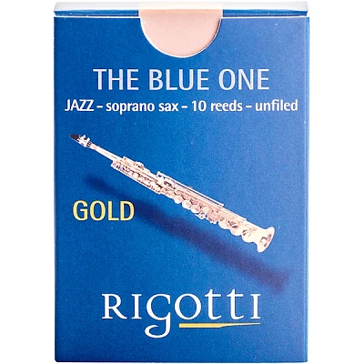Rigotti Gold Soprano Saxophone Reeds Strength 3 Medium