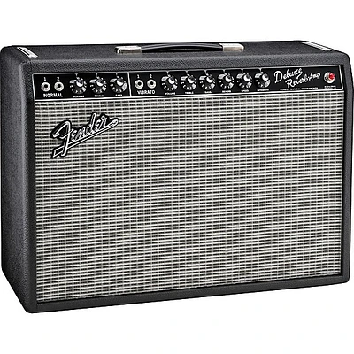 Open Box Fender Vintage Reissue '65 Deluxe Reverb Guitar Combo Amp Level 2 Black 197881076504