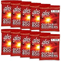 GHS GBL-10 Boomers Light Roundwound Electric Guitar Strings 10-Pack