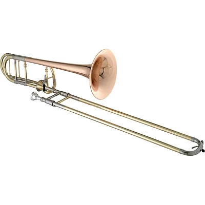 Getzen 3047AF Custom Series F-Attachment Trombone Lacquer Red Brass Bell