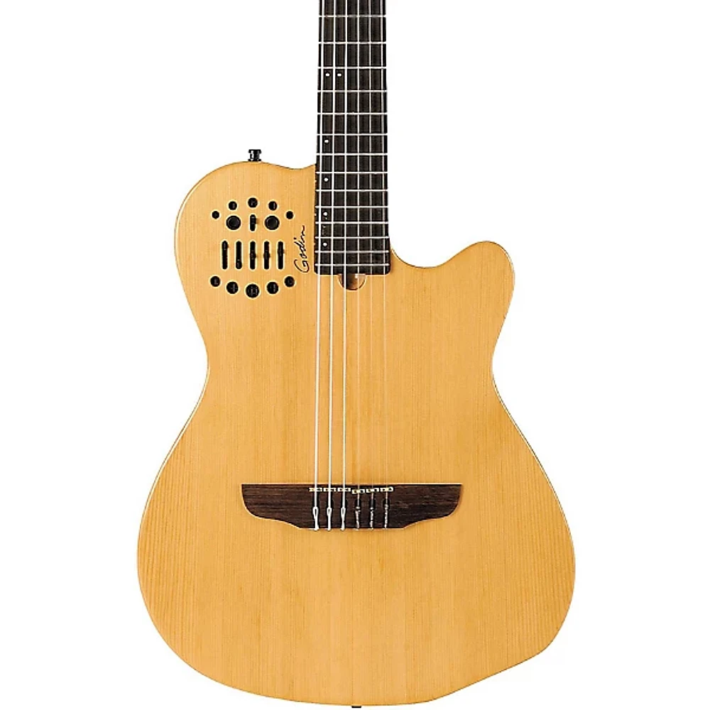 Godin ACS-SA Nylon String Cedar Top Acoustic-Electric Guitar Semi-Gloss Natural