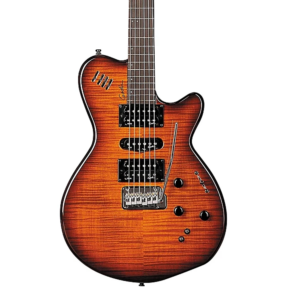 Godin xtSA Electric Guitar Light Burst