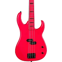 Dean Custom Zone 4-String Bass Guitar Fluorescent Pink