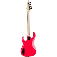 Dean Custom Zone 4-String Bass Guitar Fluorescent Pink