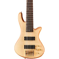 Schecter Guitar Research Stiletto Custom 6 6-String Bass Guitar Satin Natural