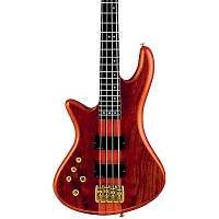 Schecter Guitar Research Stiletto Studio- Left-Handed Bass Satin Honey