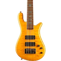 Spector NS-5XL USA 5-String Bass Golden Stain Gold Hardware