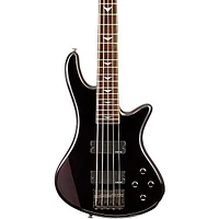 Schecter Guitar Research Stiletto Extreme-5 5-String Bass Guitar See-Thru Black