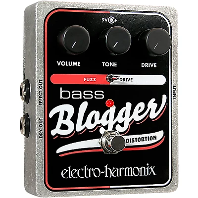 Electro-Harmonix XO Bass Blogger Distortion Effects Pedal