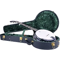 Silver Creek Vintage Archtop Case for Banjo Black