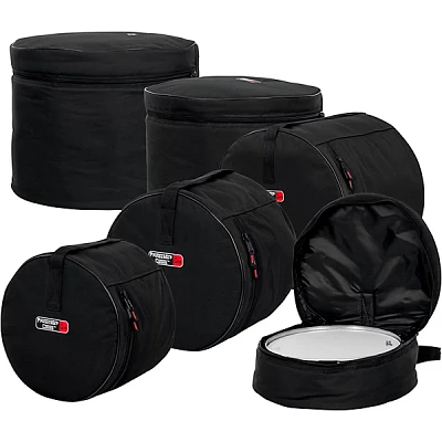 Open Box Gator GP-Standard-100 Padded 5-Piece Standard Drum Bag Set Level 1 Black
