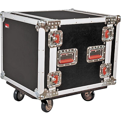 Gator G-Tour 10U Cast Rack Road Case with Casters