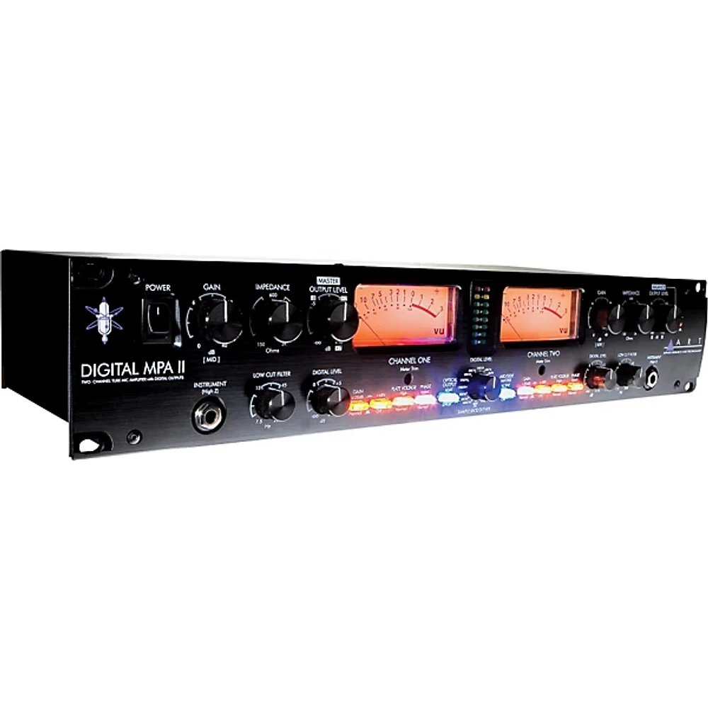 Open Box Art Digital MPA-II 2-Channel Tube Microphone Preamp with A/D Conversion Level 1