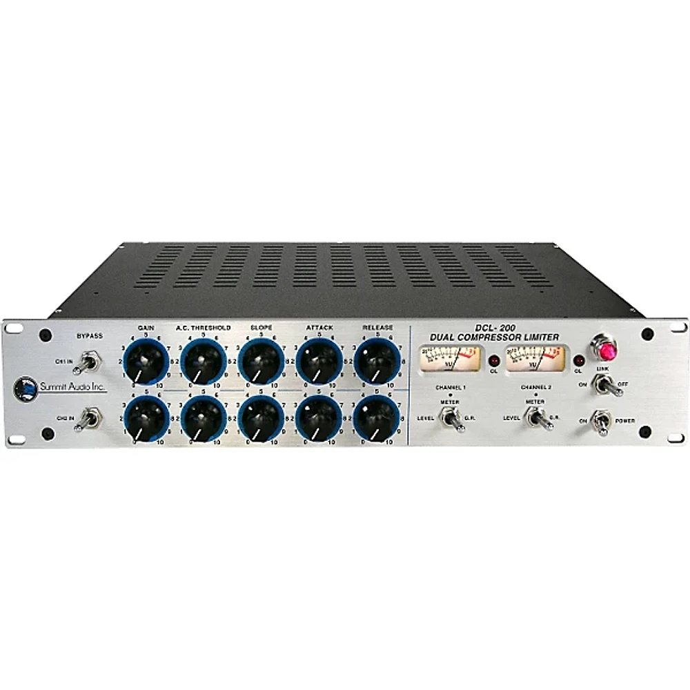 Summit Audio DCL-200 Dual-Channel Compressor/Limiter