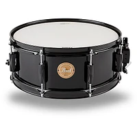 Pearl Vision Birch Snare Drum Black with Black Hardware 14x5.5