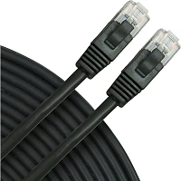 Rapco Horizon Oculus Cat5e Patch Cable Black 15 ft.