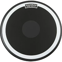 Aquarian Super-Kick III Black Drumhead 22 in.