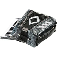 SofiaMari SM 3472 34 Piano 72 Bass Button Accordion Pearl Gray