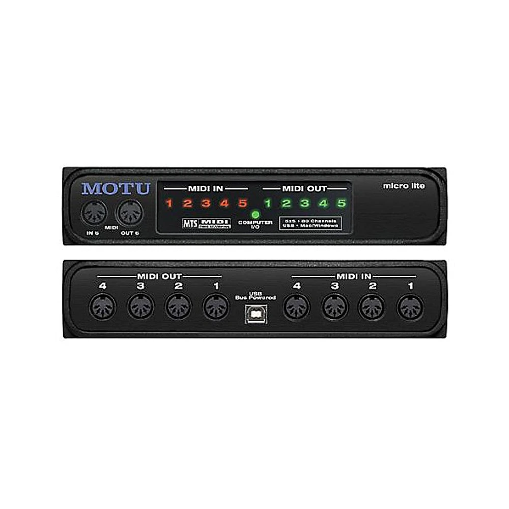 MOTU micro lite USB MIDI Interface