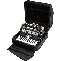 SofiaMari SM-2648, 26 Piano 48 Bass Accordion Black Pearl