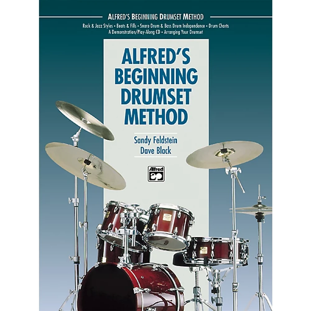 Alfred Beginning Drumset Method Book with CD