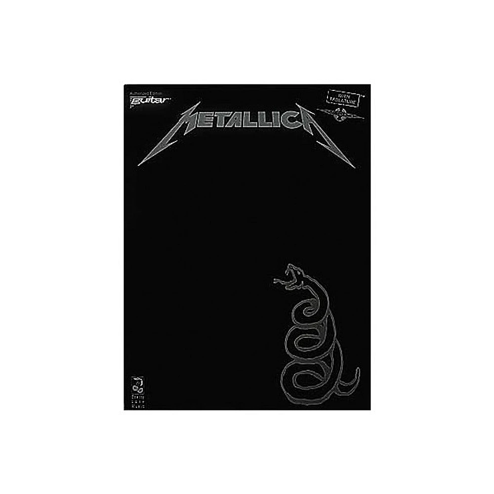 Hal Leonard Metallica The Black Album Guitar Tab Songbook