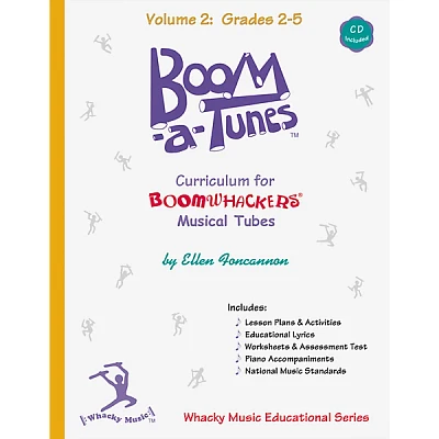 Boomwhackers Boom-A-Tunes Curriculum Volume (Book/CD