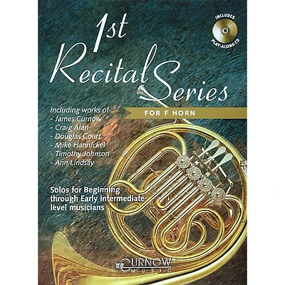 Hal Leonard Play-Along First Recital Series Book with CD French Horn