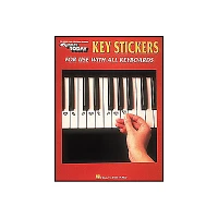 Hal Leonard E-Z Play Key Stickers for Use with All Keyboards