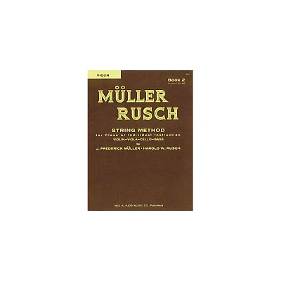 KJOS Muller-Rusch String Method Violin Book