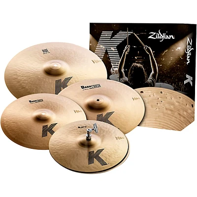 Zildjian K Cymbal Pack With Free 18" K Dark Thin Crash