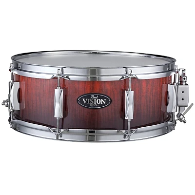 Pearl Vision Birch Artisan II Snare Amber Burst Eucalyptas 14x5.5