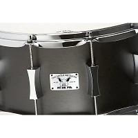 Pork Pie Little Squealer Birch/Mahogany Snare Drum 14 x 7 in. Black Satin