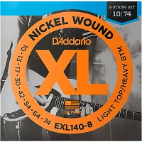 D'Addario EXL140 Light Top Heavy/Bottom 8-String Electric Guitar Strings