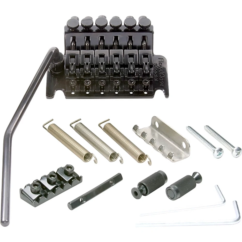 Floyd Rose Special Series Tremolo Bridge with R3 Nut Black