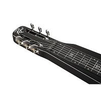 Rogue RLS-1 Lap Steel Guitar With Stand and Gig Bag Metallic Black