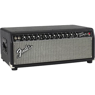 Fender Super Bassman Pro 300W Tube Bass Amp Head Black