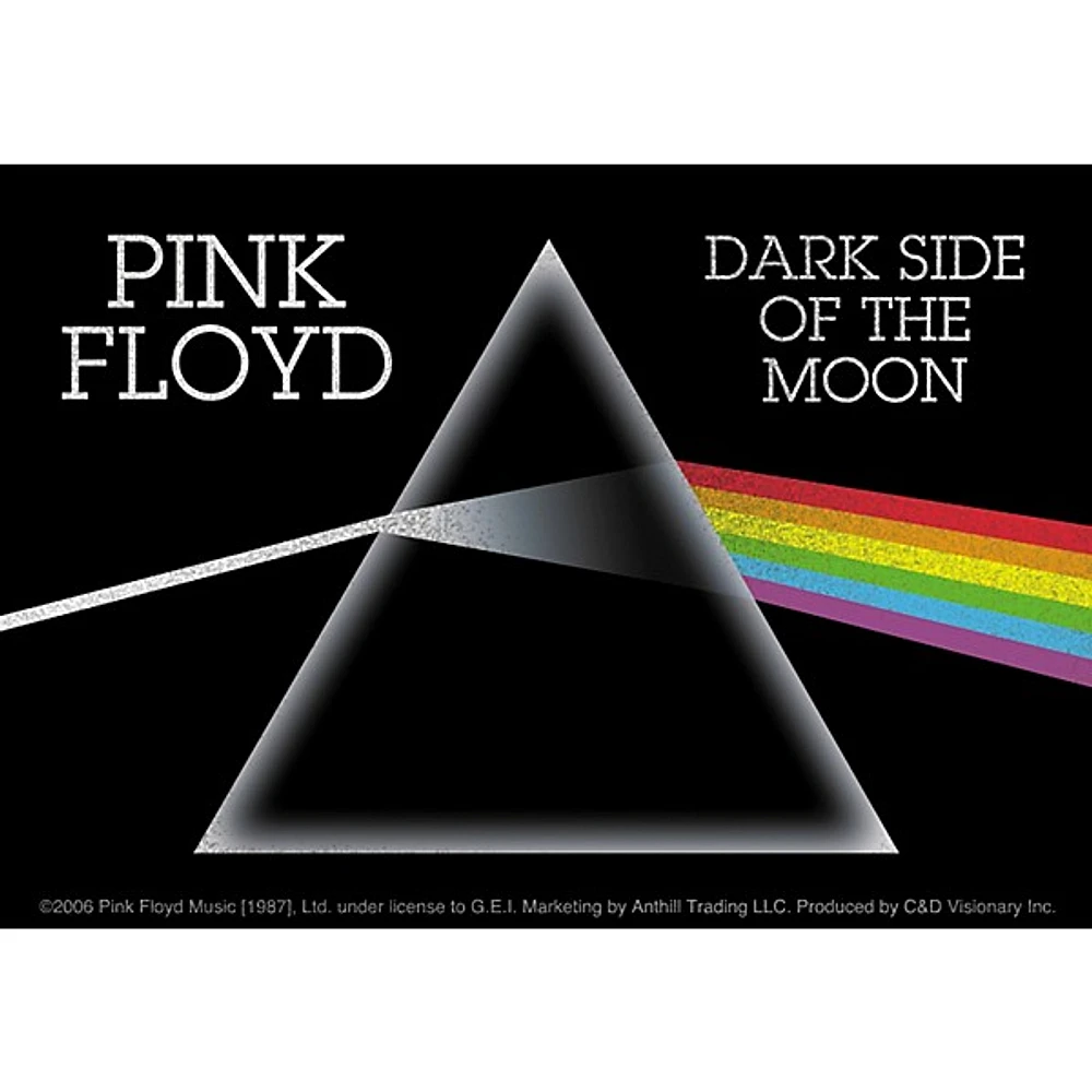 C&D Visionary Pink Floyd Dark Side Sticker