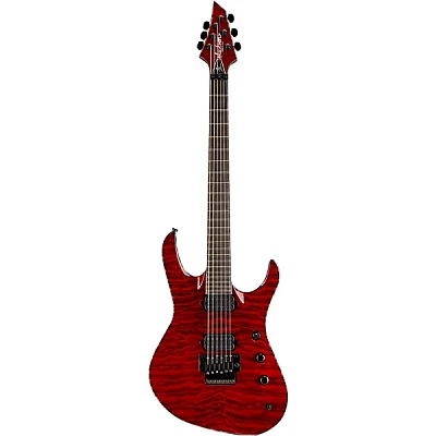 Jackson Chris Broderick Soloist Electric Guitar Transparent Red Ebony Fingerboard