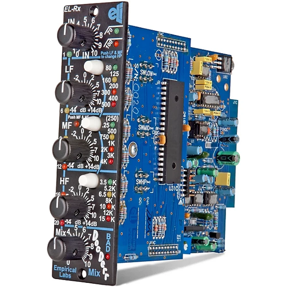Empirical Labs EL-Rx DocDerr 500 Series Multi-Purpose Tone Module Vertical Faceplate