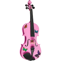 Rozanna's Violins Butterfly Dream Lavender Series Violin Outfit 4/4 Size