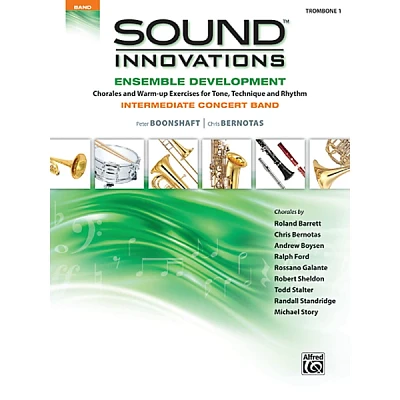 Alfred Sound Innovations Concert Band Ensemble Development Trombone 1 Book