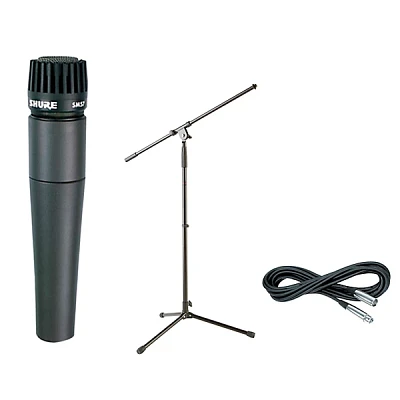 Shure SM57, Stand & Cable Package