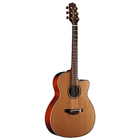 Open Box Takamine Pro Series 3 Orchestra Model Cutaway Acoustic Electric Guitar Level 1 Natural