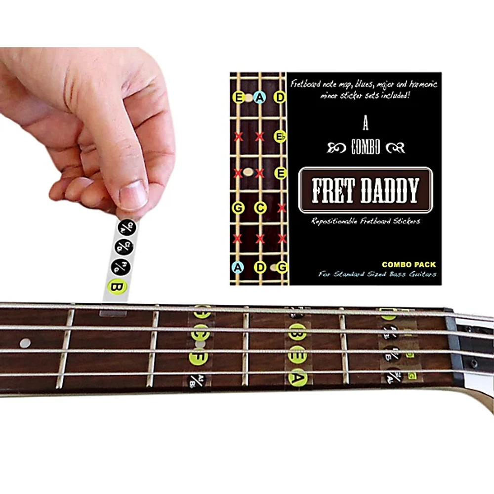 Fret Daddy The Combination Pack for Bass Guitar