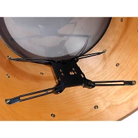 Kelly SHU FLATZ - Kick Drum Boundary Microphone Mount for Shure BETA 91A