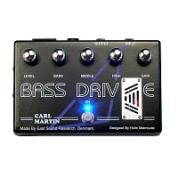 Open Box Carl Martin Bass Drive Tube Pre Amp Bass Effects Pedal Level 1