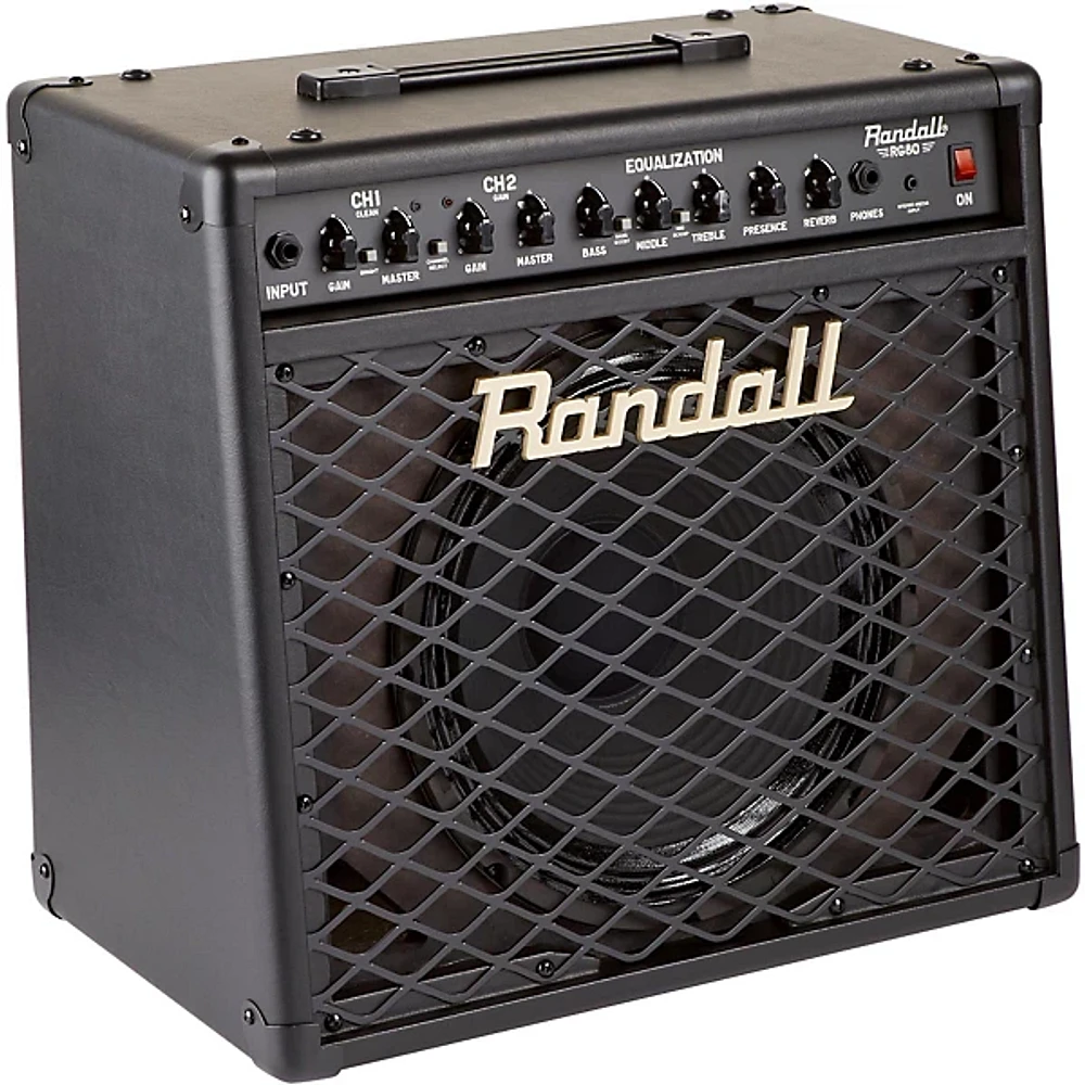 Open Box Randall RG80 80W 1x12 Guitar Combo Level 1 Black