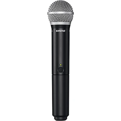 Open Box Shure BLX2/PG58 Handheld Wireless Transmitter with PG58 Capsule Level 1 Band H11