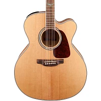 Takamine GJ72CE G Series Jumbo Cutaway Acoustic-Electric Guitar Natural Flame Maple